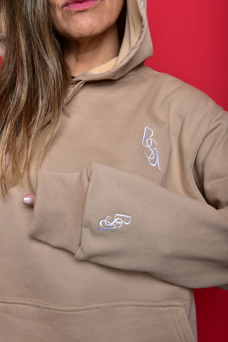 Poleron Oversized Kermes - Imagen 2